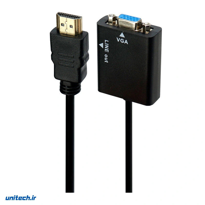 تبدیل HDMI به VGA + کابل صدا1